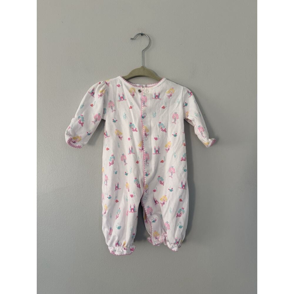 Kissy Kissy White Mermaid Castle One Piece Outfit Newborn